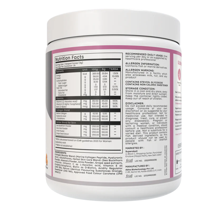 Supercharged Collagen Iced Orange-Pack of 2