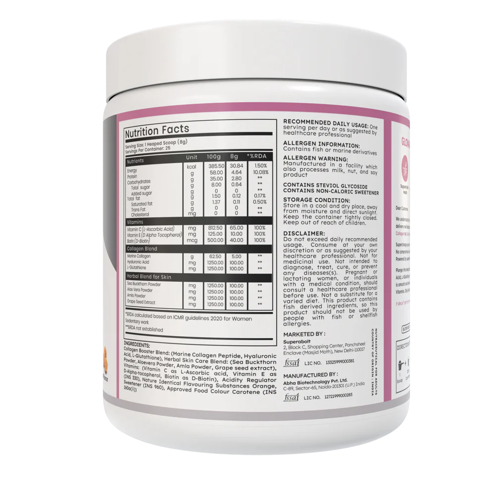 Supercharged Collagen Iced Orange-Pack of 2