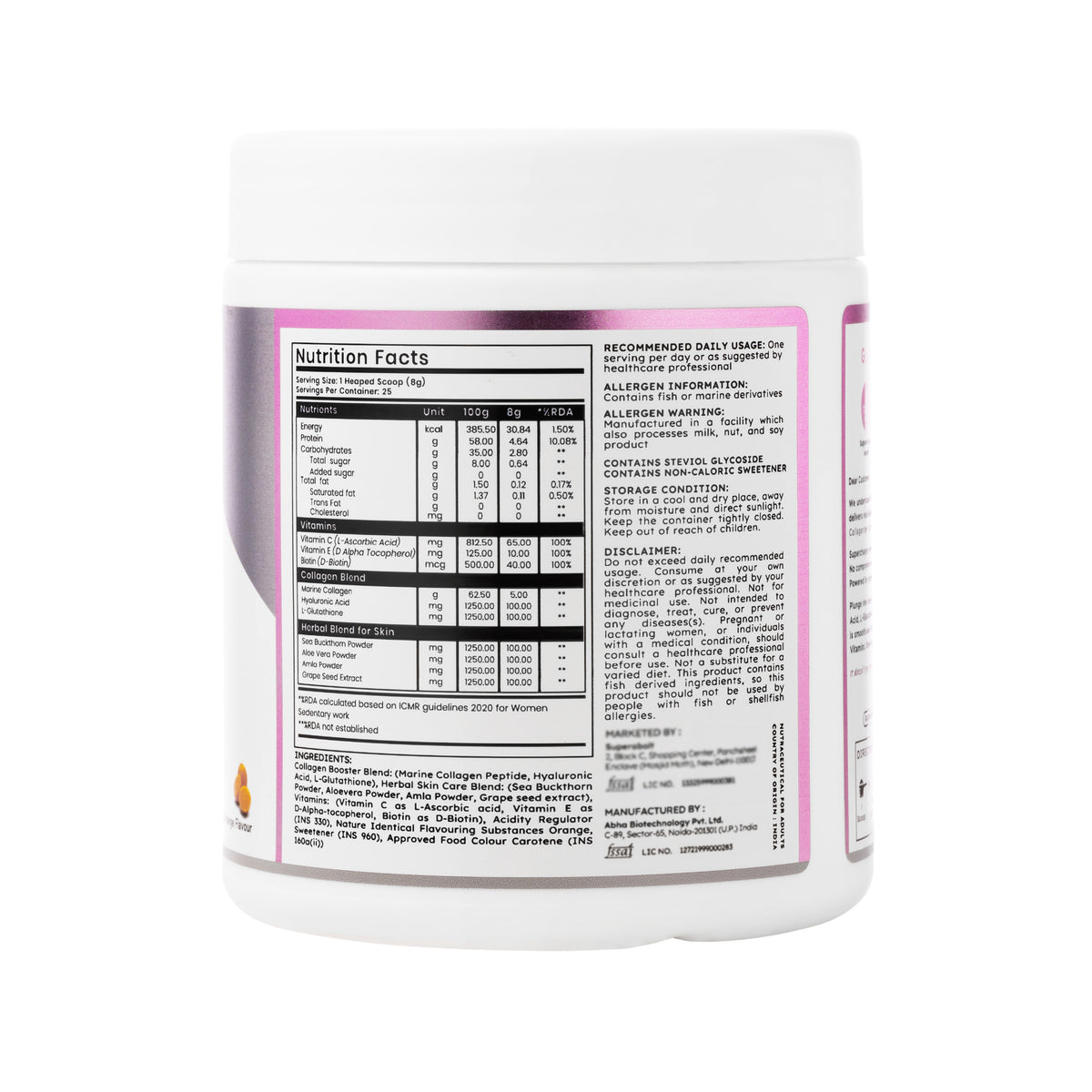 Glow + Immunity Marine Collagen