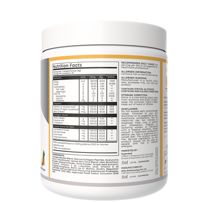 Cure Organics Supercharged Collagen Supplement for Skin, Hair & Nails