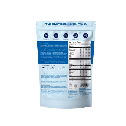 Supercharged Plant Protein - Mocha Fudge Flavour
