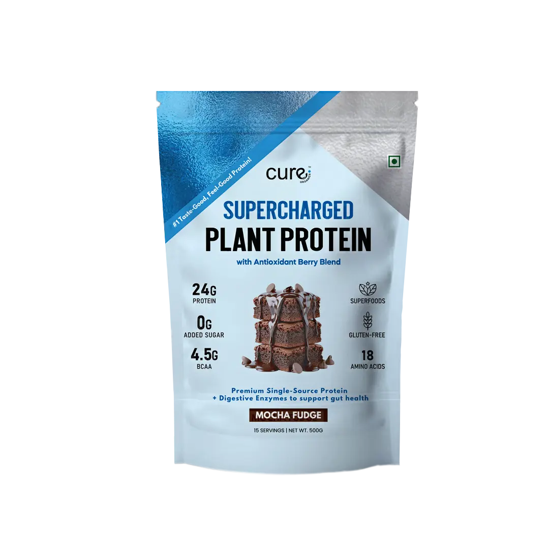 Supercharged Plant Protein - Mocha Fudge Flavour