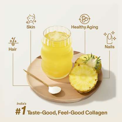 Supercharged Plant Protein and Supercharged Collagen Hawaiian Pineapple Combo