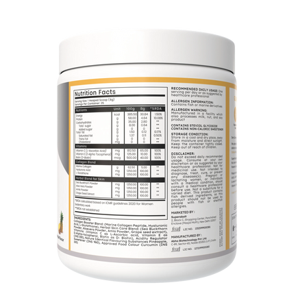 Supercharged Plant Protein and Collagen Pineapple Combo