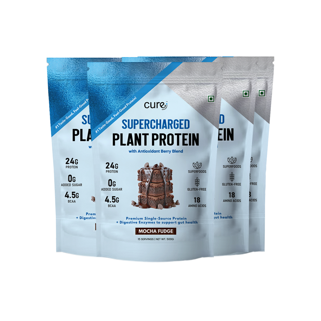 Supercharged Plant Protein-Pack of 4