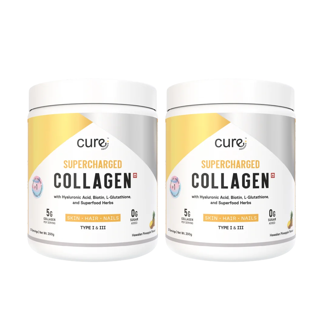 Supercharged Collagen Hawaiian Pineapple-Pack of 2